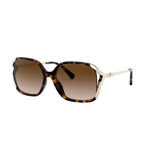 Coach L1116 HC8280U 512013-57 Dark Tortoise / Brown Gradient Lenses