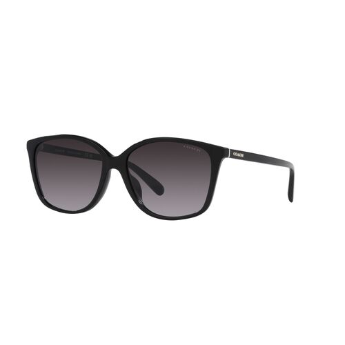 Coach CH558 HC8361U 50028G-57 Black / Grey Gradient Lenses