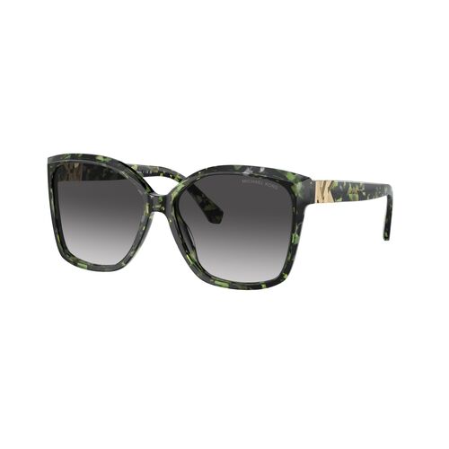 Michael Kors Malia MK2201 39538G-58 Amazon Green Tortoise / Grey Gradient Lenses
