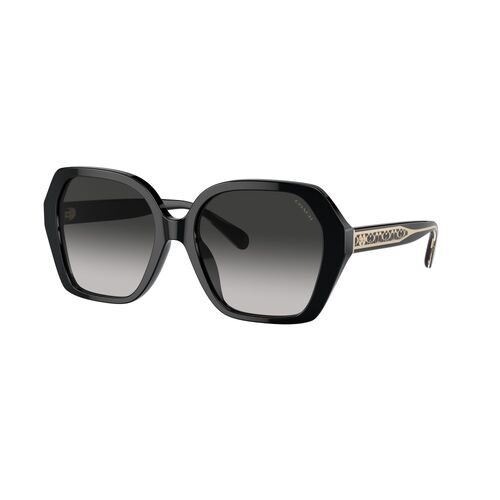 Coach CR615 HC8404U 50023C-56 Black / Grey Gradient Lenses