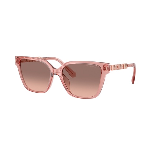 Michael Kors Piedmont MK2263U 310113-56 Pink Transparent / Pink w Dark Brown Gradient Lenses