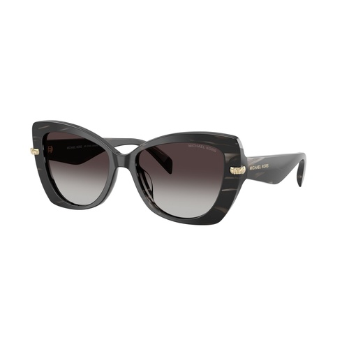 Michael Kors Atlanta MK2258U 40348G-55 Black Horn / Light Grey Gradient Lenses