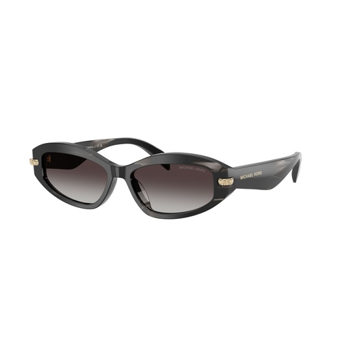Michael Kors Wilmington MK2260D 40348G-54 Black Horn / Light Grey Gradient Lenses