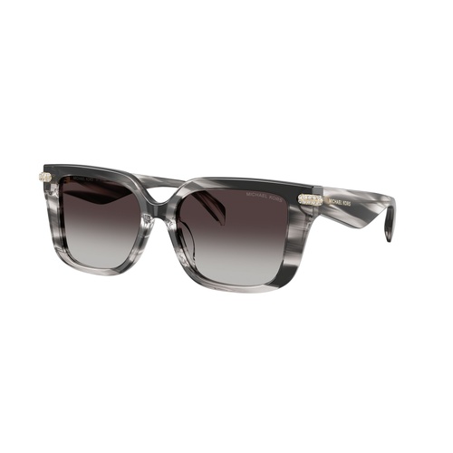 Michael Kors Santo Domingo MK2275BU 40348G-52 Black Horn / Grey Lenses