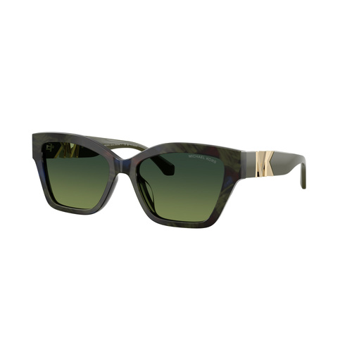 Michael Kors Santa Barbara MK2292U 3902T4-55 Olive Camo Tortoise / Olive Polarised Lenses