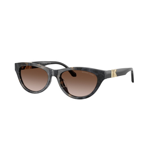 Michael Kors Napa Valley MK2293U 394513-54 Black Camo Tortoise / Brown Gradient Lenses