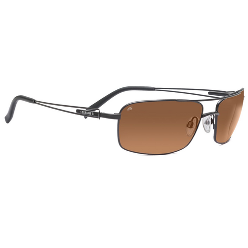 Serengeti Dante 7507 Satin Black / Drivers Gradient Photochromic Lenses