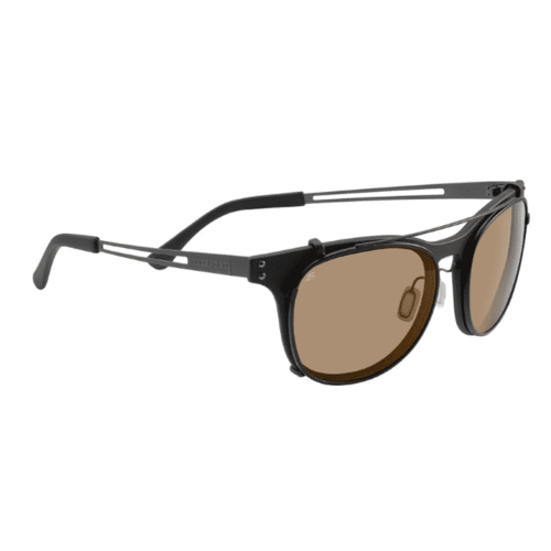 Serengeti Enzo 8059 Satin Black Gunmetal / Drivers Polarised Photochromic Lenses