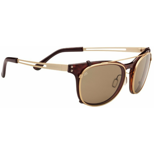Serengeti Enzo 8082 Shiny Dark Tortoise and Light Gold / Drivers & CPG Polarised Photochromic Lenses