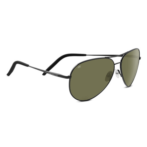 Serengeti Carrara 8294 Shiny Gunmetal / 555 Polarised Lenses
