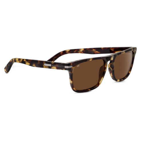 Serengeti Carlo Large 8327 Mossy Tortoise / Drivers Polarised Photochromic Lenses