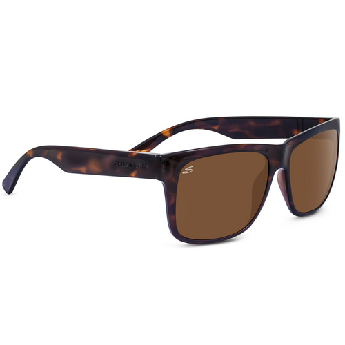 Serengeti Positano 8371 Shiny Dark Tortoise / Drivers Polarised Photochromic Lenses