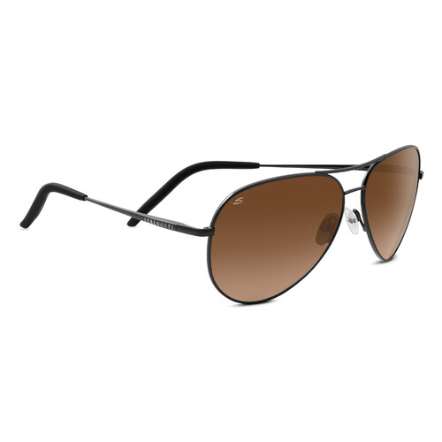 Serengeti Carrara 8453 Shiny Gunmetal / Drivers Gradient Lenses