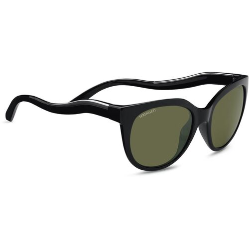Serengeti Lia 8576 Shiny Black / 555nm Polarised Photochromic Lenses