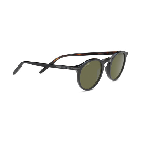 Serengeti Raffaele 8834 Shiny Black & Tortoise / 555nm Lenses