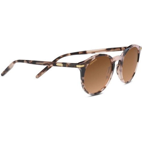 Serengeti Leonora 8839 Shiny Pink Tortoise / Drivers Gradient Polarised Photochromic Lenses