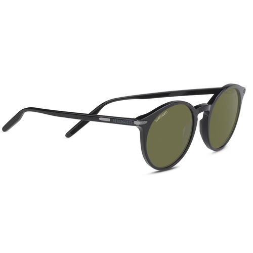 Serengeti Leonora 8954 Shiny Black / 555nm Polarised Photochromic Lenses