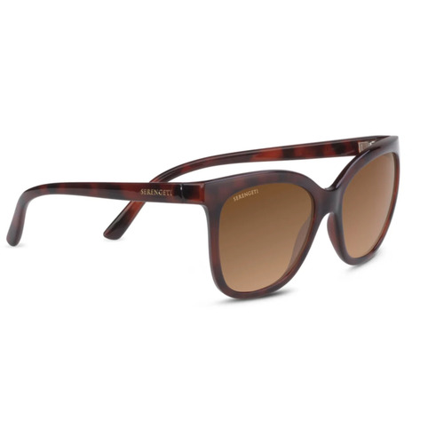 Serengeti Agata 8969 Red Moss Shiny Tortoise / Drivers Gradient Polarised Lenses