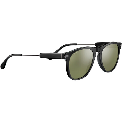 Serengeti Amboy SS530001 Shiny Dark Gunmetal Shiny Black / 555nm Polarised Photochromic Lenses