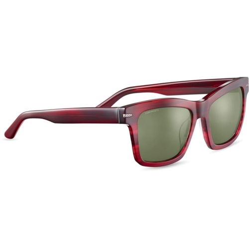 Serengeti Winona SS528003 Shiny Red Streaky / 555nm Polarised Photochromic Lenses