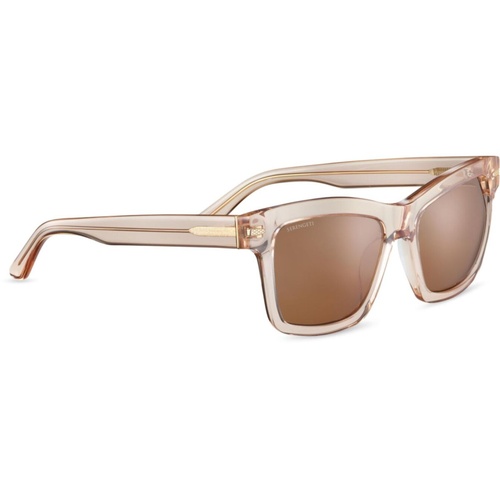 Serengeti Winona SS528004 Shiny Crystal Pink Champagne / Drivers Polarised Photochromic Lenses
