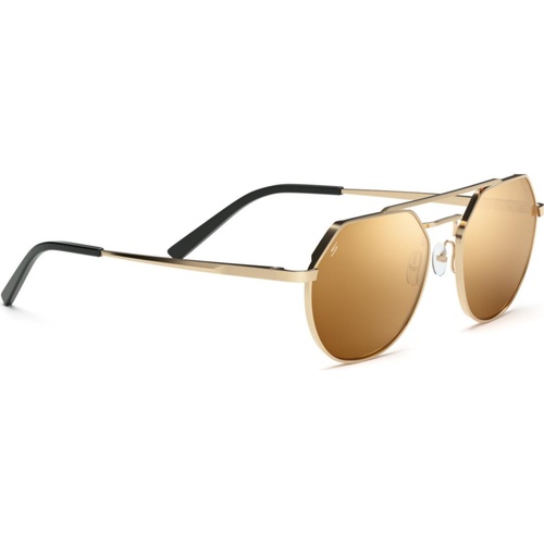 Serengeti Shelby SS533003 Shiny Light Gold / Drivers Gold Polarised Photochromic Lenses