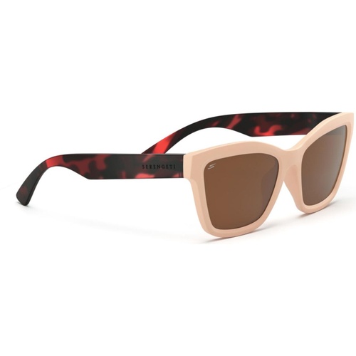 Serengeti Rolla SS537002 Matte Off White Matte & Classic Tortoise / Drivers Polarised Lenses