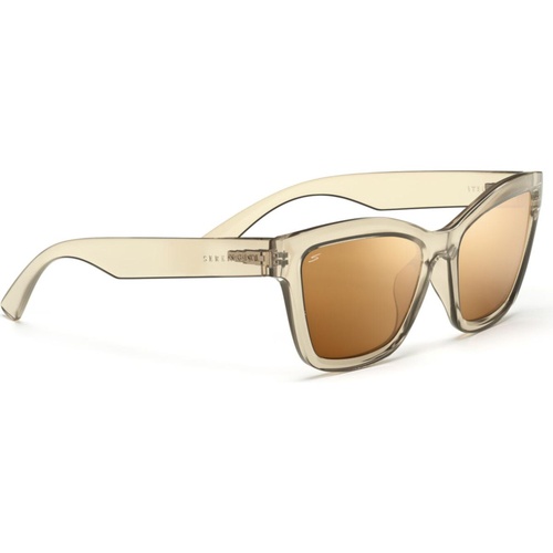 Serengeti Rolla SS537003 Crystal Champagne / Drivers Gold Polarised Lenses