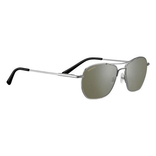 Serengeti Lunger SS545002 Silver / 555nm Polarised Photochromic Lenses