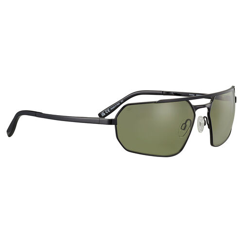 Serengeti Hinkley SS570003 Shiny Black Transparent Layer / 555nm Polarised Lenses