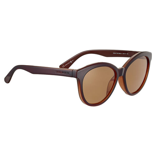 Serengeti Endee SS573002 Shiny Brown Spray / Drivers Polarised Lenses