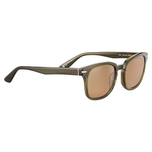 Serengeti Ethan SS575004 Shiny Crystal Dark Green / Drivers Polarised Lenses