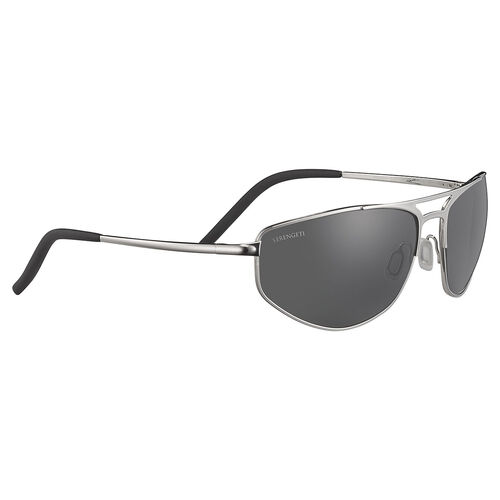 Serengeti Masten SS579003 Shiny Silver / Smoke Polarised Photochromic Lenses
