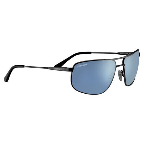 Serengeti Dante 2.0 SS564004 Shiny Black / 555nm Blue Polarised Lenses