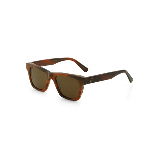 Bask Eyewear Luca 24-1420 Brown Stripe / Brown Polarised Lenses