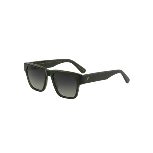 Bask Eyewear Zac 32-5211 Crystal Green / Grey Gradient Polarised Lenses