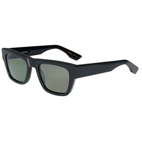 Bask Eyewear Billy 41-0110 Shiny Black / Grey Polarised Lenses