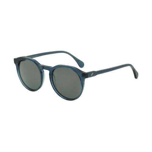 Bask Eyewear Sheyd 95-6610 Crystal Blue / Grey Polarised Lenses