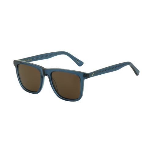 Bask Eyewear Kai 13-6620 Crystal Blue / Brown Polarised Lenses