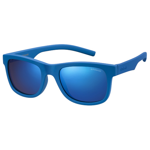 Polaroid Kids PLD 8020/S ZDI JY 46 Blue / Grey Blue Mirror Polarised Lenses