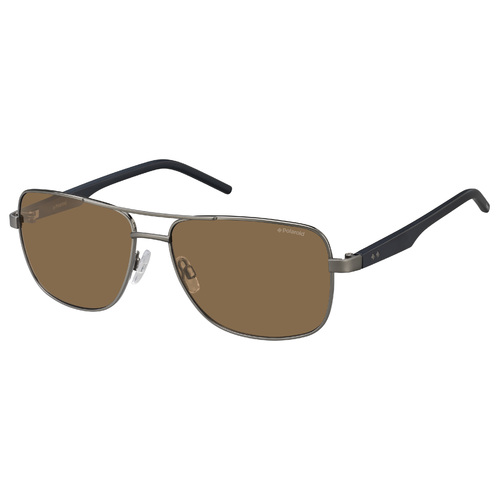 Polaroid PLD 2042/S RW2 IG 59 Dark Ruthenium Blue / Brown Polarised Lenses