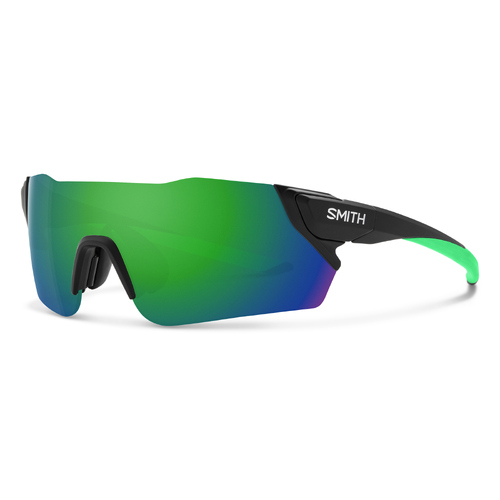 Smith Attack 3OL GR 99 Matte Black Green / Green Mirror Chromapop Lenses