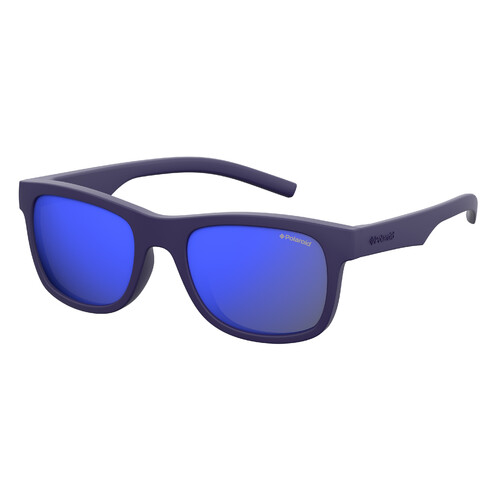 Polaroid Kids PLD 8020/S CIW JY 46 Rubber Blue / Grey Blue Mirror Polarised Lenses