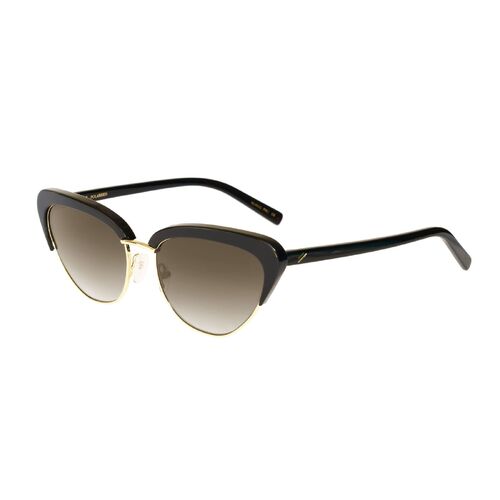 Bask Eyewear Peggy 25-0111 Shiny Black / Grey Gradient Polarised Lenses