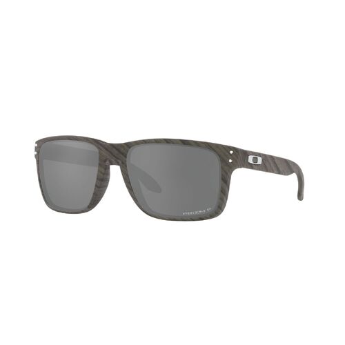 Oakley Holbrook XL OO9417-3459 Woodgrain / Prizm Black Polarised Lenses