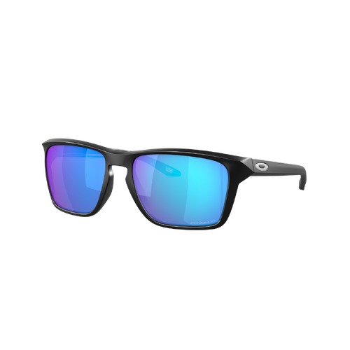 Oakley Sylas OO9448-3460 Matte Black / Prizm Sapphire Polarised Lenses