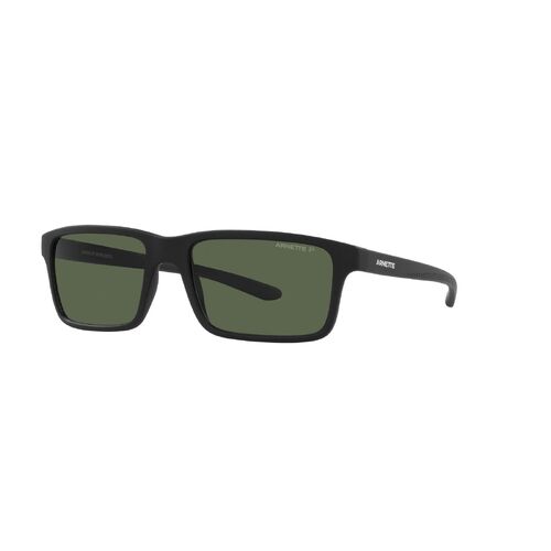 Arnette Mwamba AN4322 27589A-57 Matte Black / Dark Green Polarised Lenses