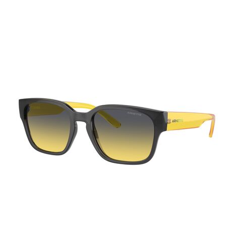 Arnette Hamie AN4325 27862Q-54 Transparent Grey / Yellow w Dark Grey Lenses