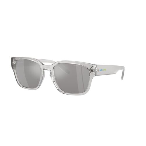 Arnette Hamie AN4325 28586G-54 Transparent Grey / Light Grey Mirror Silver Lenses