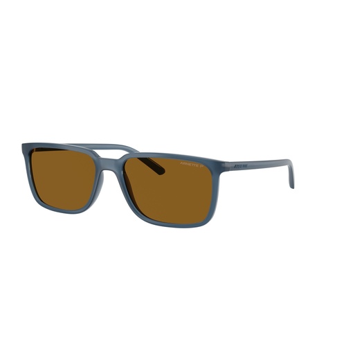 Arnette Dinsky AN4364 299683-57 Opaline Blue / Dark Brown Polarised Lenses